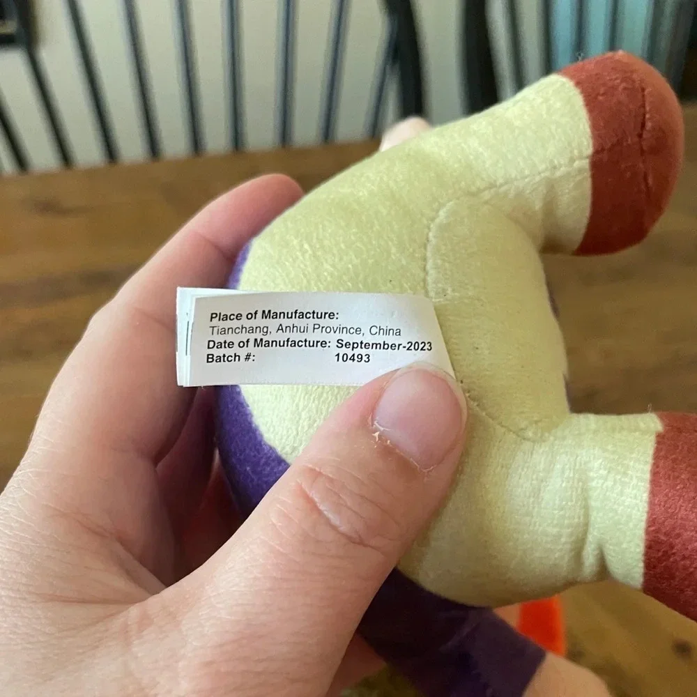 Willy Wonka 9” plush toy Toy Factory